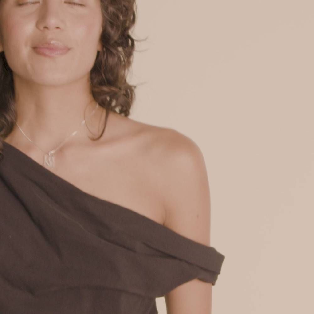 Pilgrim LOVE TAG, Recycelte LOVE Halskette Versilbert