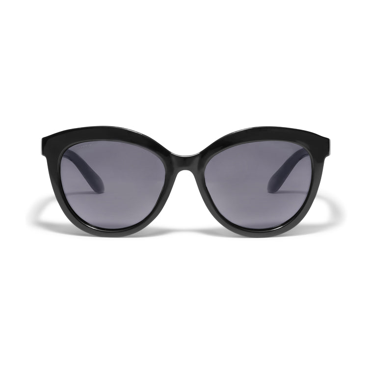 Pilgrim MARLENE Recycelte Cat-Eye-Sonnenbrille Schwarz
