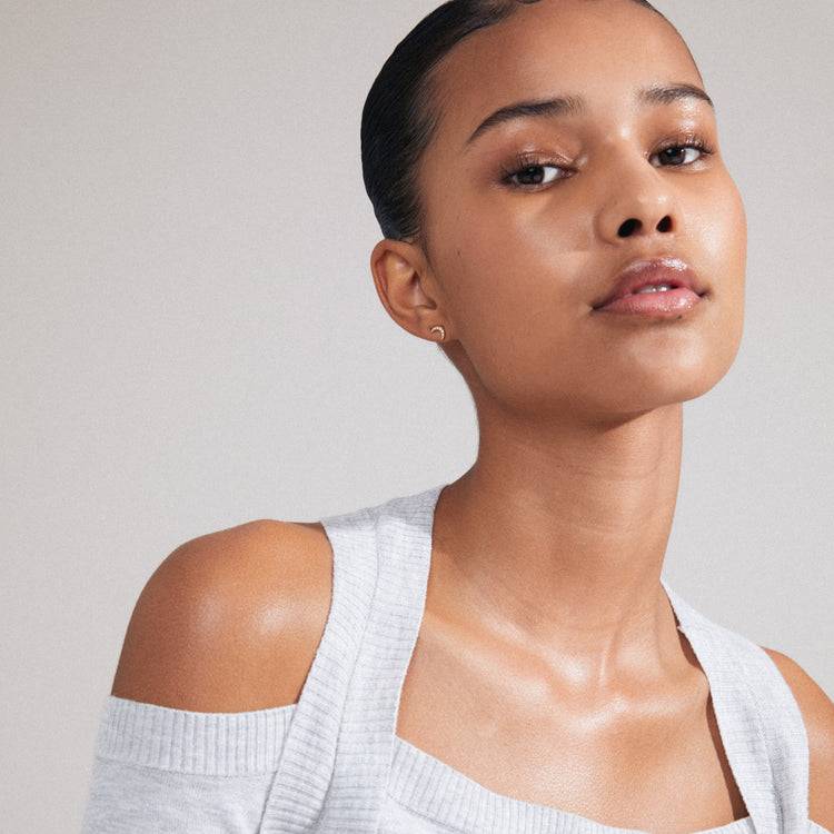 Pilgrim MELINA Recycelter, Einzelner Ohrring Vergoldet