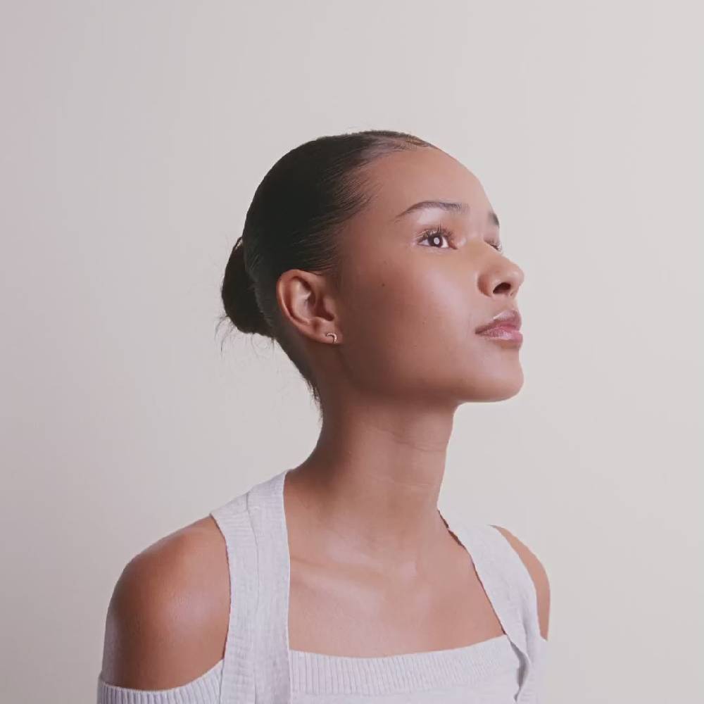 Pilgrim MELINA Recycelter, Einzelner Ohrring Vergoldet