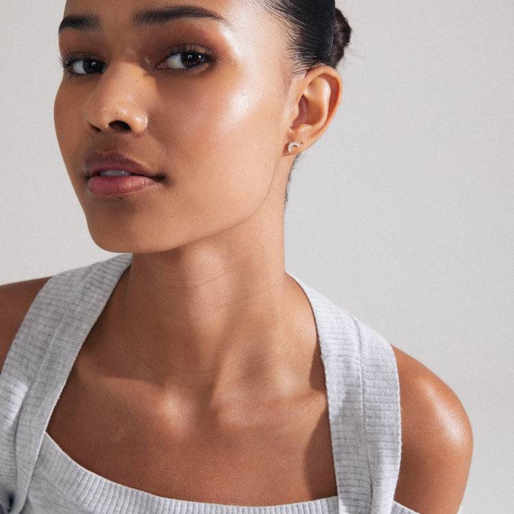 Pilgrim MELINA Recycelter, Einzelner Ohrring Versilbert