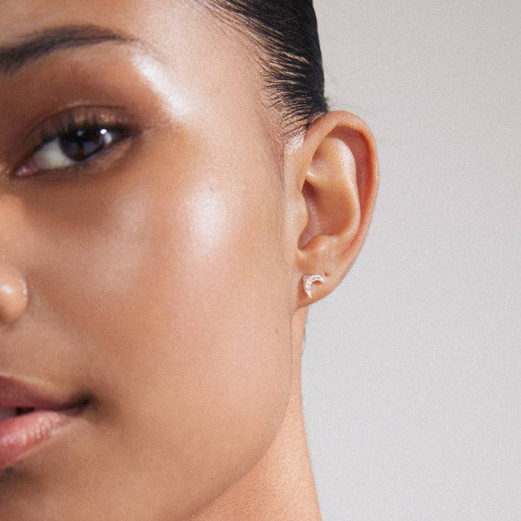 Pilgrim MELINA Recycelter, Einzelner Ohrring Versilbert