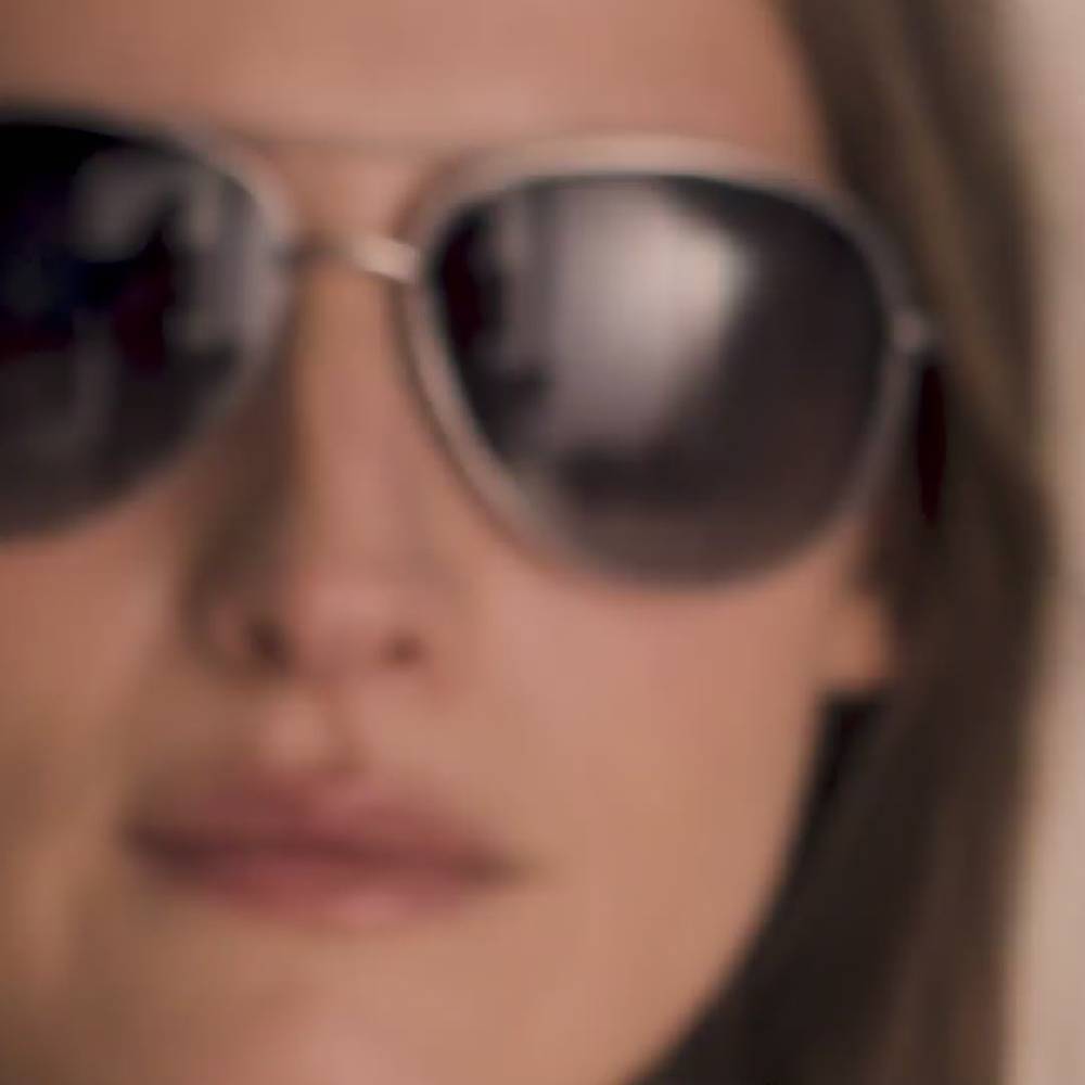 Pilgrim NANI Graue Piloten-Sonnenbrille Hämatitbeschichtet