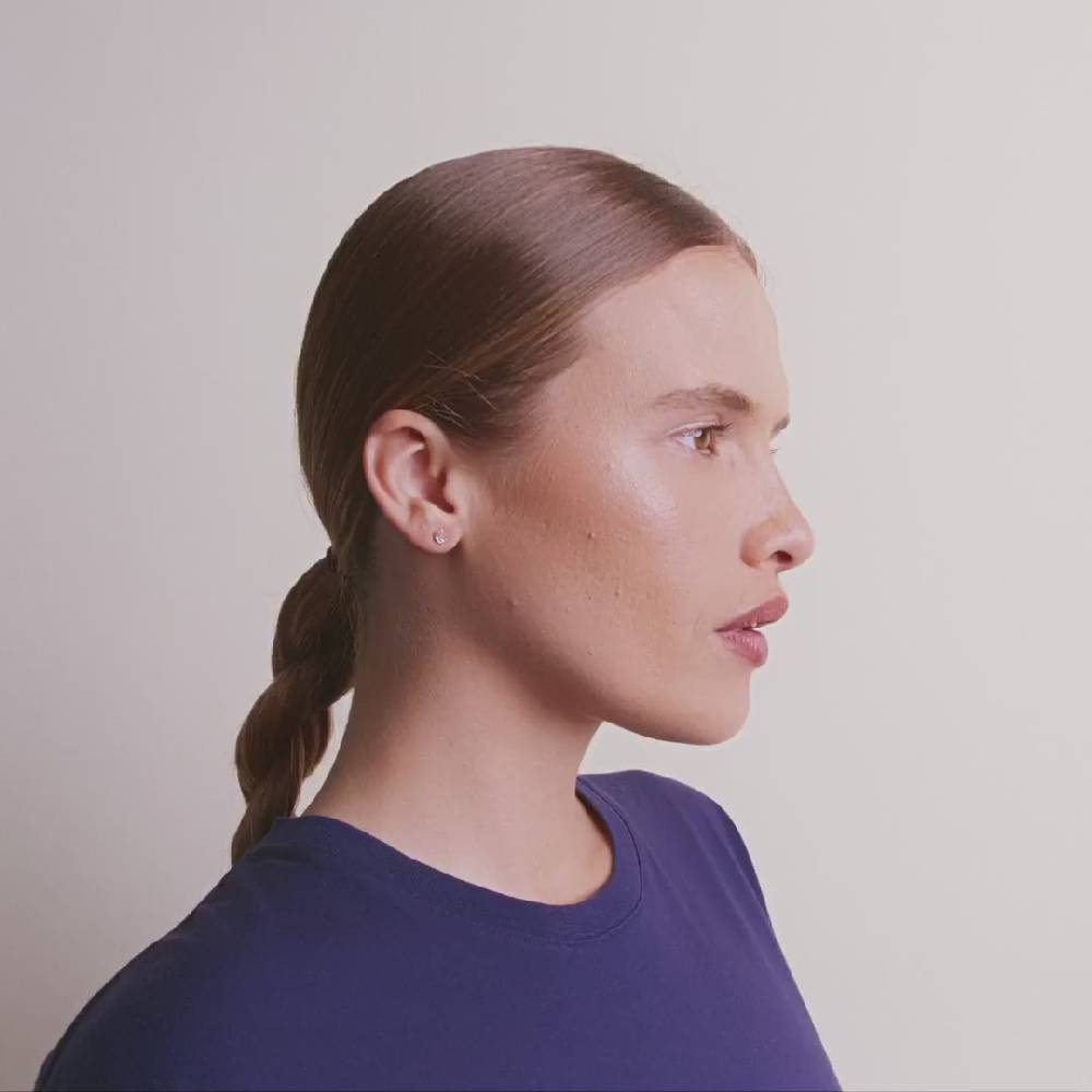 Pilgrim NATASSA Recycelter, Einzelner Ohrring Versilbert