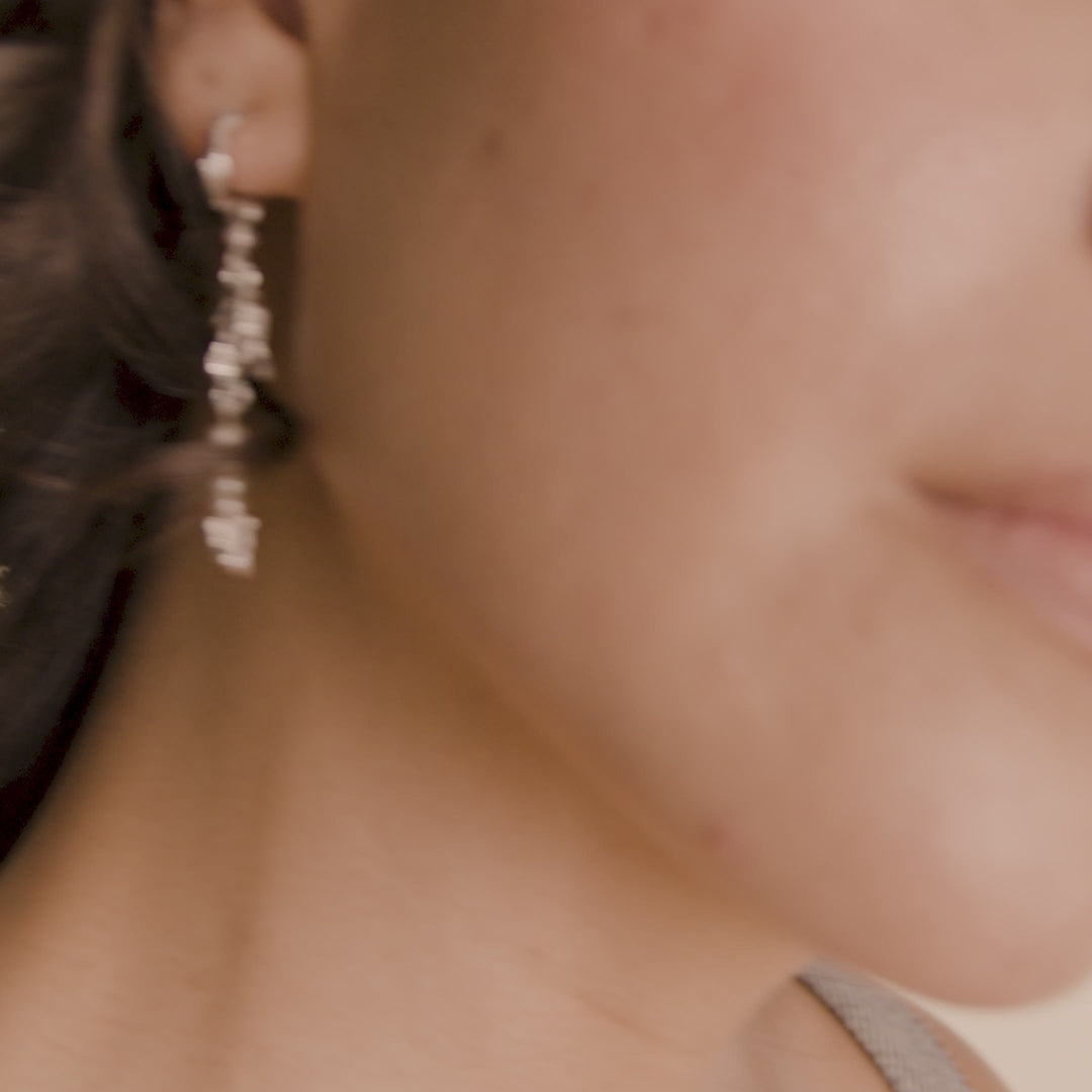 Pilgrim NIYA Ohrringe Aus Recycelten Süßwasserperlen, Versilbert