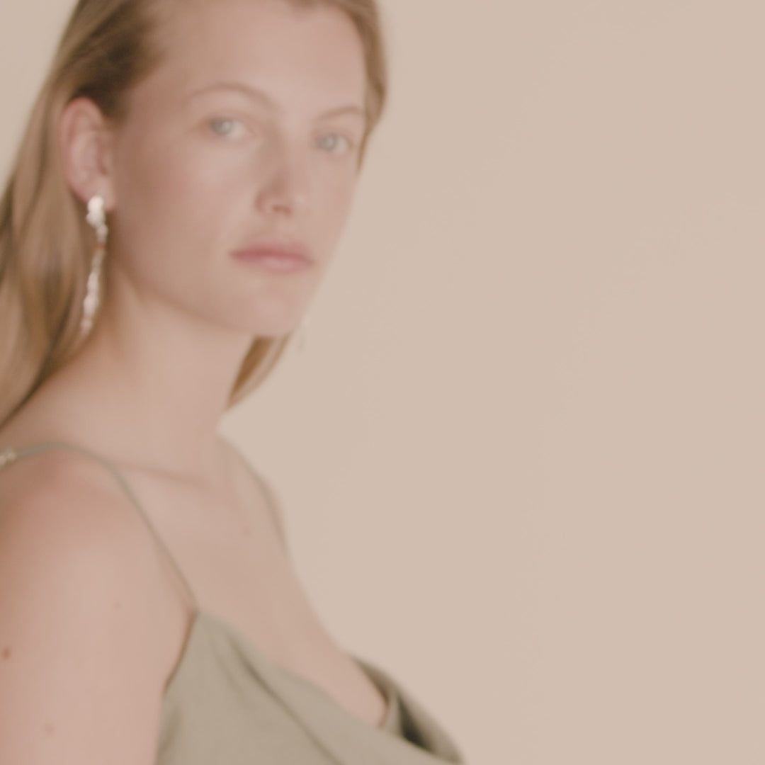 Pilgrim NIYA Recycelte Ohrringe Mehrfarbig/versilbert