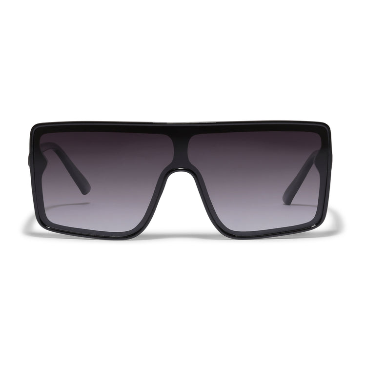 Pilgrim OCEANE Eckig Geformte Shield-Sonnenbrille Schwarz