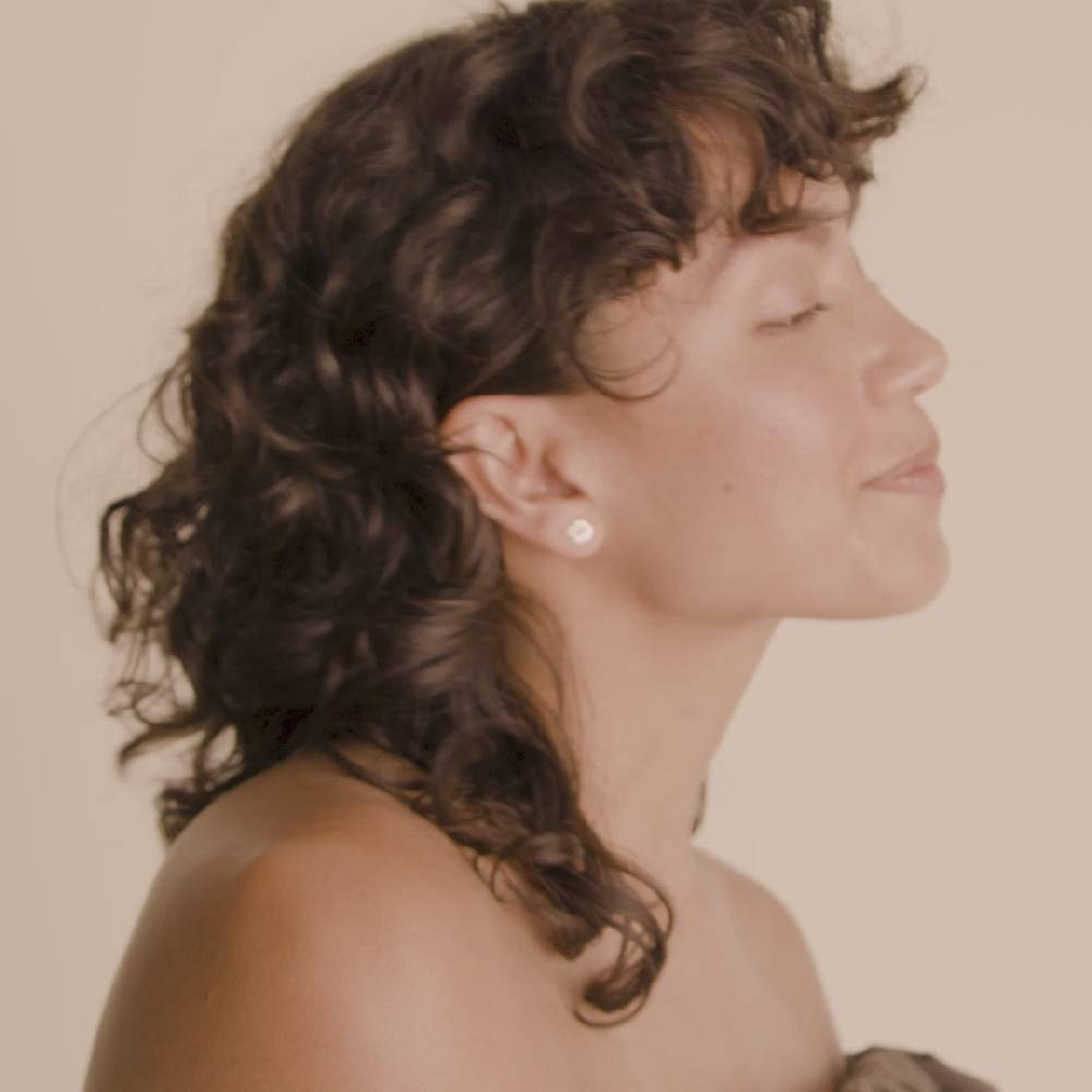 Pilgrim OCTAVIA Recycelte Kleeblatt-Ohrringe Versilbert