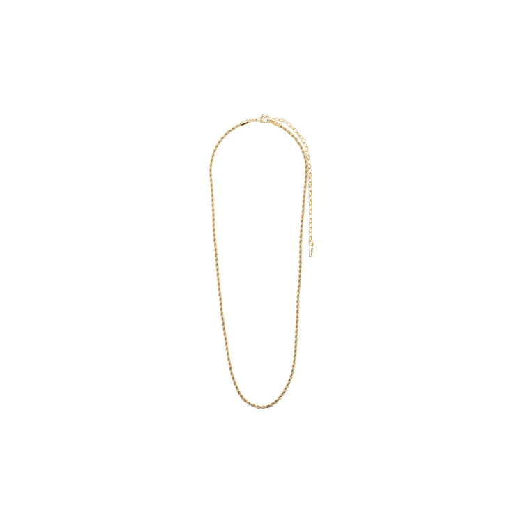 Pilgrim PAM Recycelte Robe Kette Halskette, Vergoldet