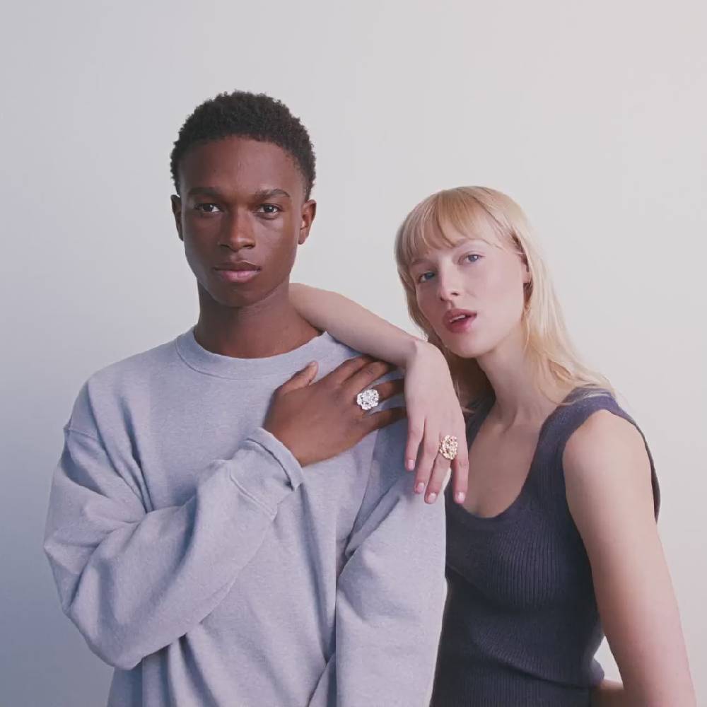 Pilgrim ACT Recycelter Ring Vergoldet