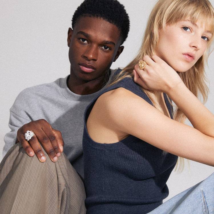 Pilgrim ACT Recycelter Ring Vergoldet