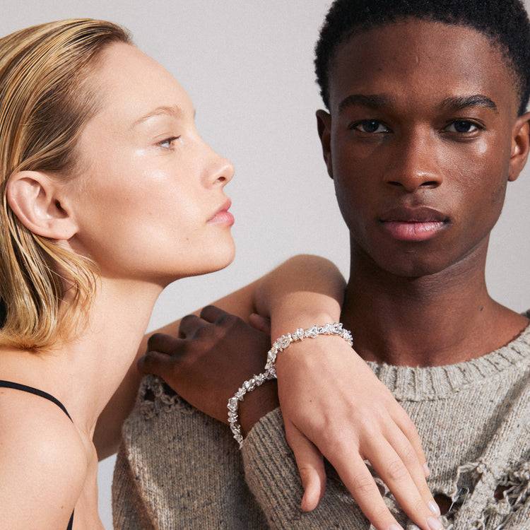 Pilgrim ACT Recyceltes Armband Versilbert