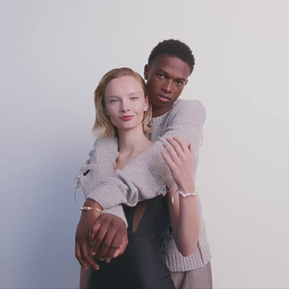 Pilgrim ACT Recyceltes Armband Versilbert