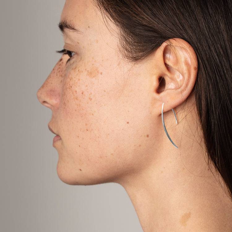 Pilgrim AGATHA Recycelte Ohrringe, Versilbert