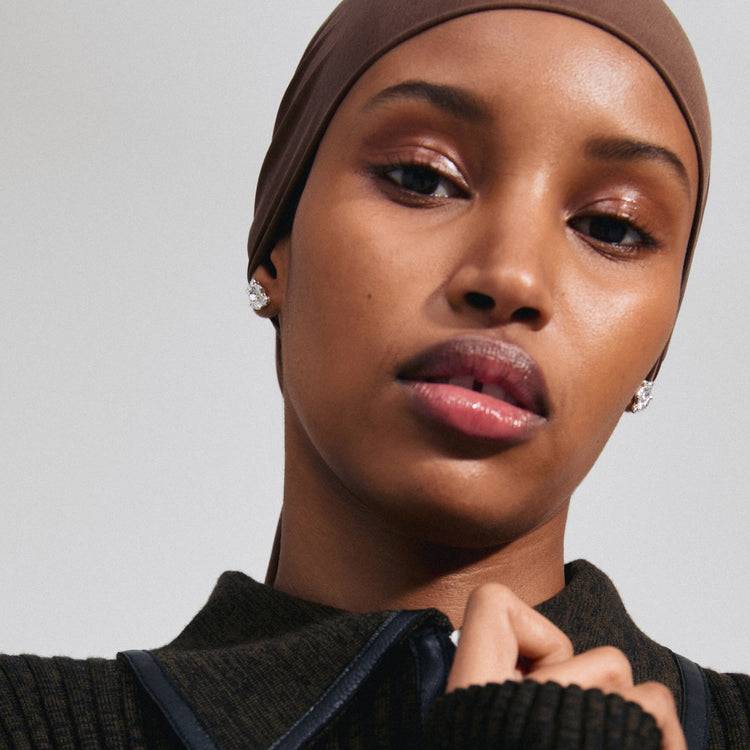 Pilgrim AIAS Recycelte Kristallohrringe Versilbert