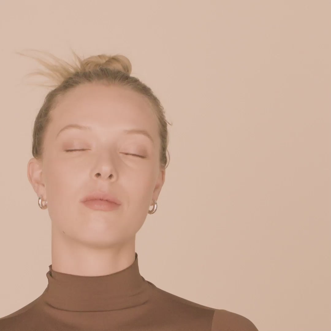 Pilgrim AICA Recycelte, Chunky Creolen, Versilbert