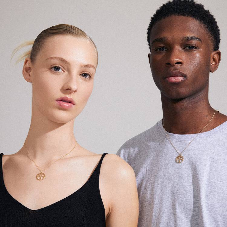 Pilgrim ALIA Recycelte Halskette Vergoldet