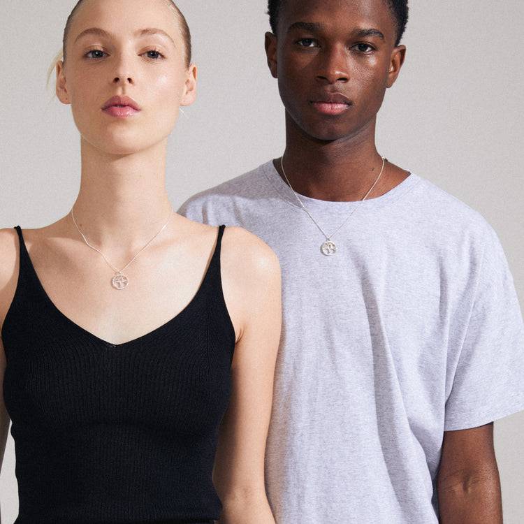 Pilgrim ALIA Recycelte Halskette Versilbert