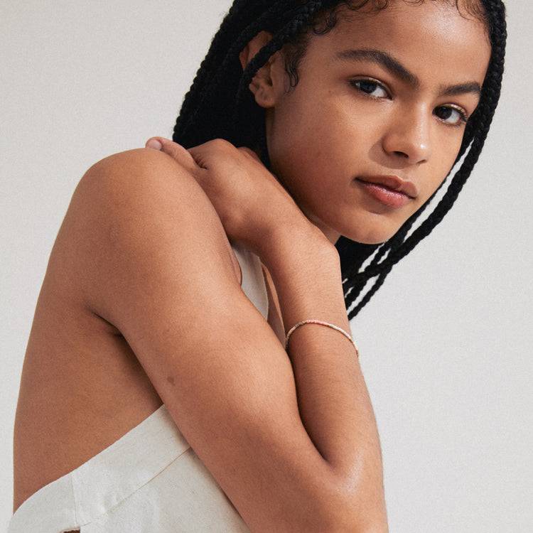 Pilgrim ALISON Armband Rosa, Vergoldet