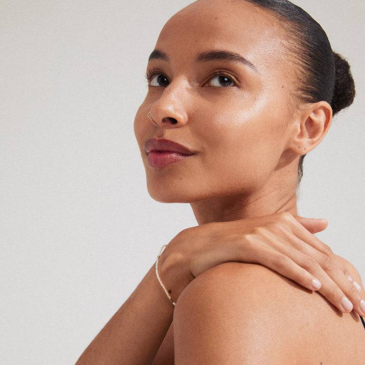 Pilgrim ALISON Armband Weiß, Vergoldet