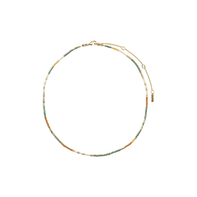 Pilgrim ALISON Halskette Braun, Vergoldet