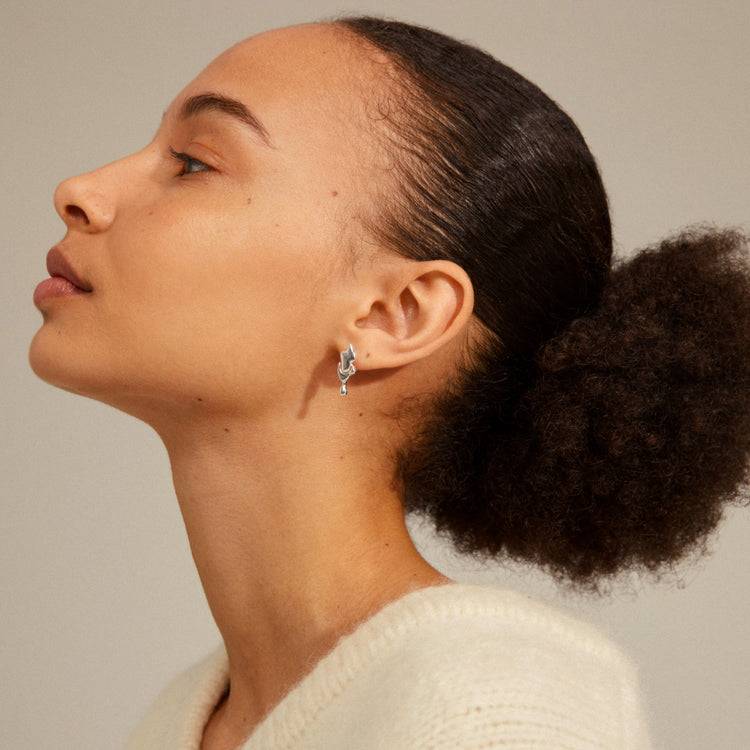 Pilgrim ALYSSA Recycelte Ohrringe Versilbert