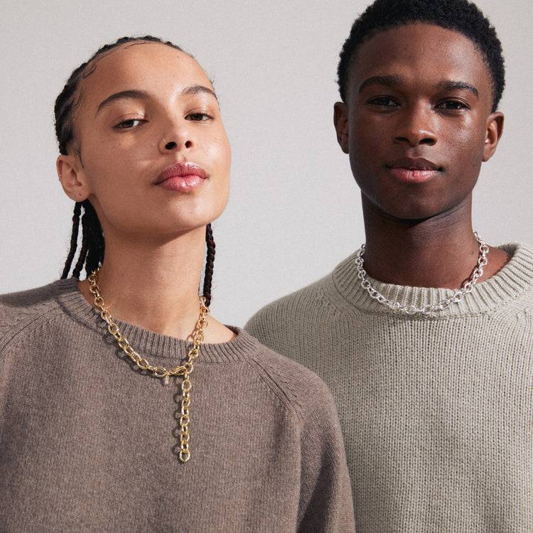 Pilgrim AMIRI Recycelte Halskette Vergoldet