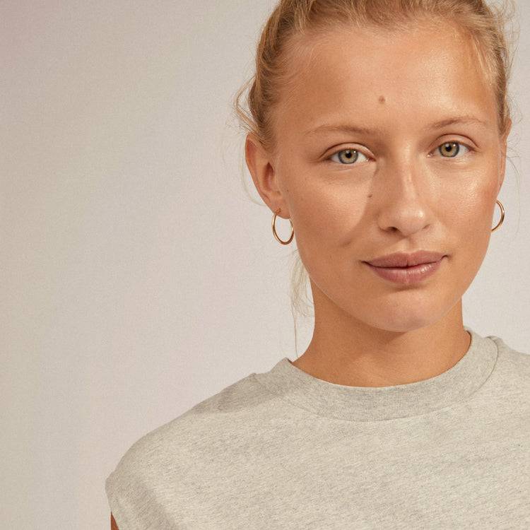 Pilgrim APRIL Recycelte Kleine Creolen, Vergoldet