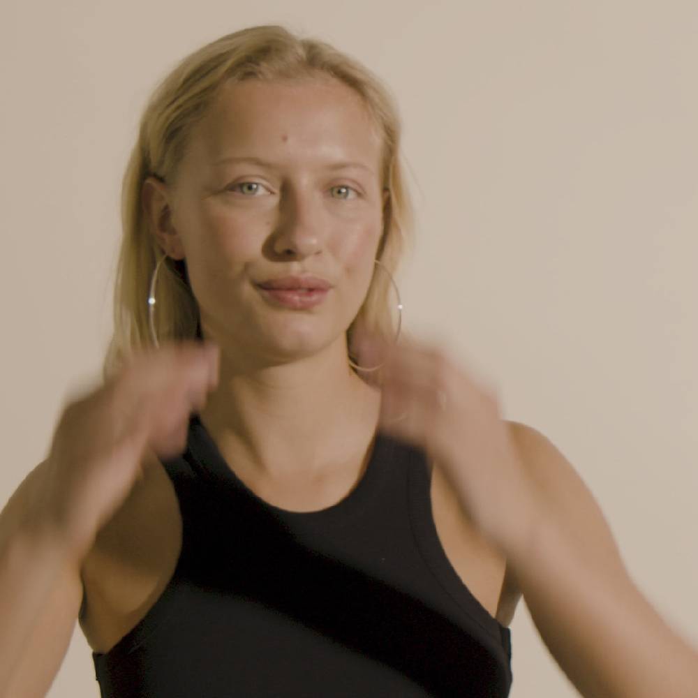 Pilgrim APRIL Recycelte Maxi-Creolen, Versilbert