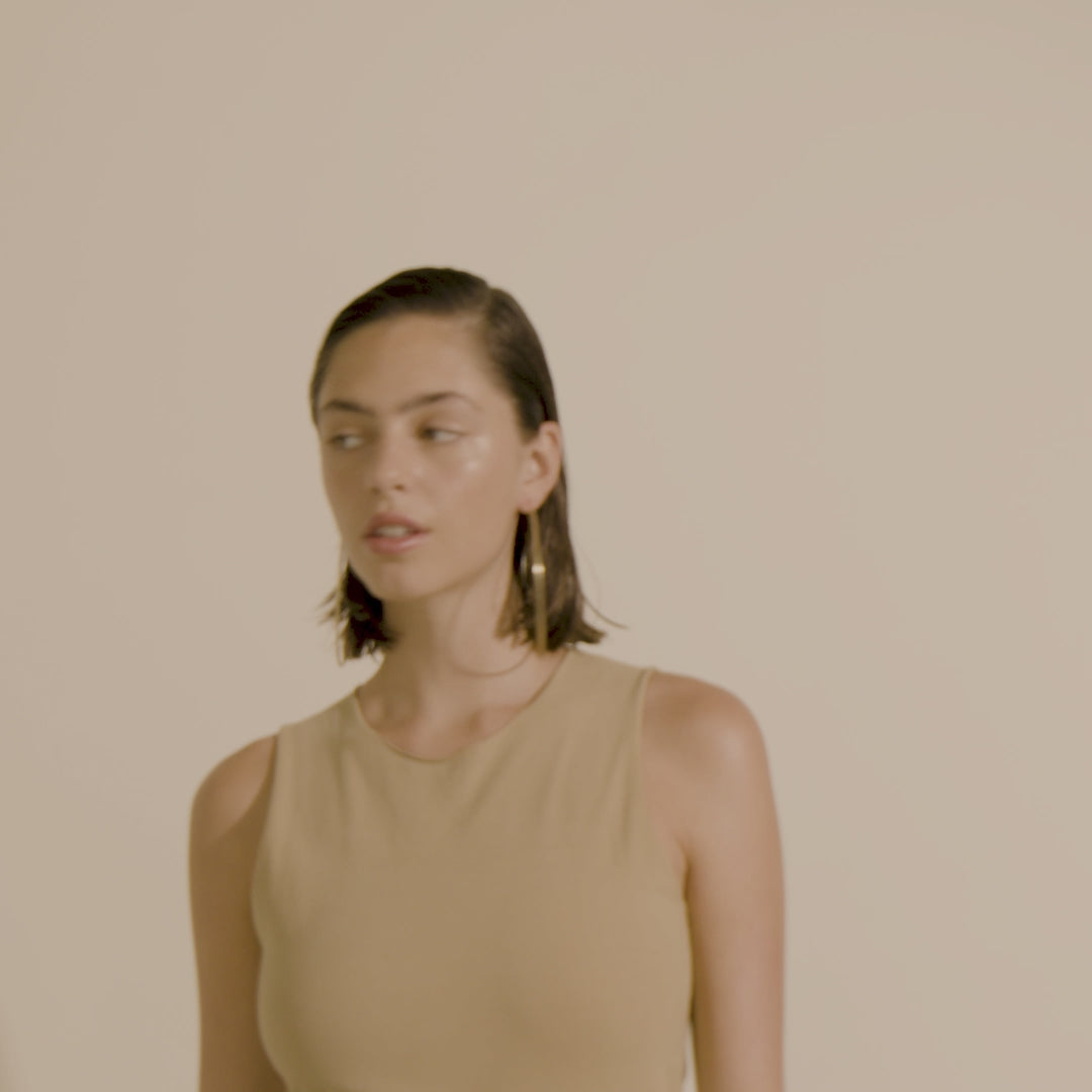 Pilgrim APRIL Recycelte Mega-Creolen, Vergoldet