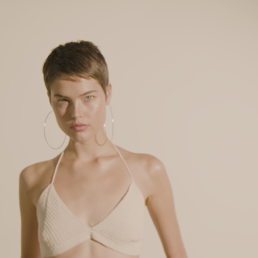 Pilgrim APRIL Recycelte Mega-Creolen, Versilbert