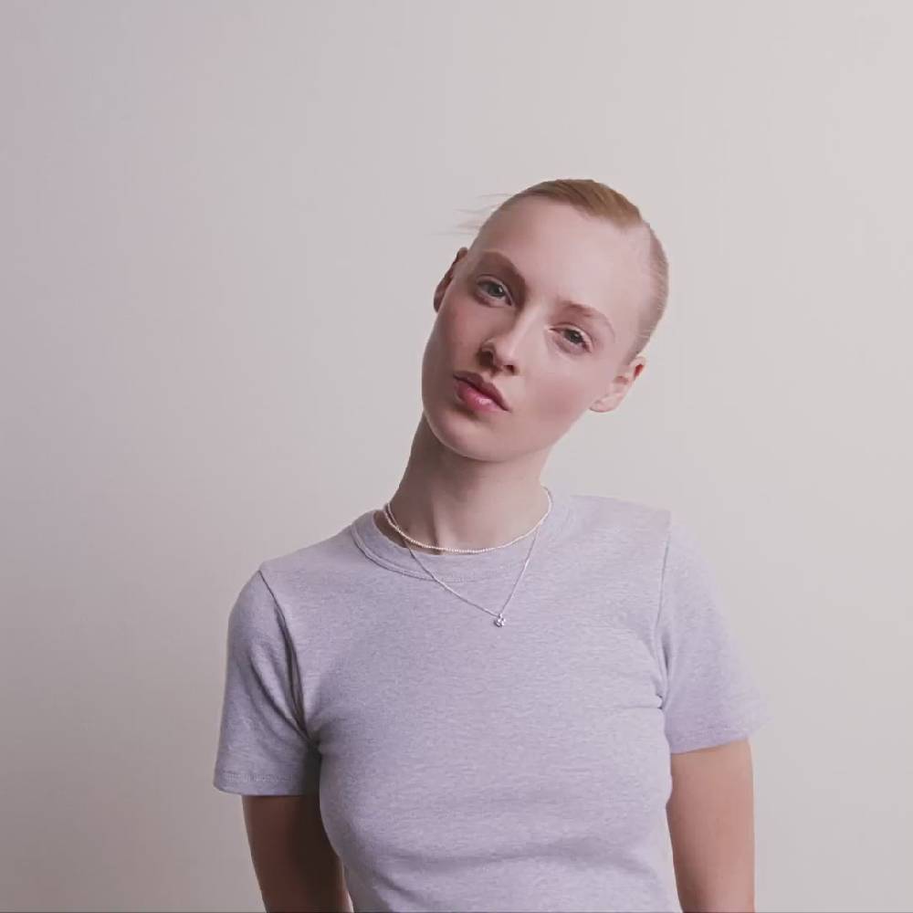 Pilgrim ARLET Halskette 2-in-1 Set, Versilbert