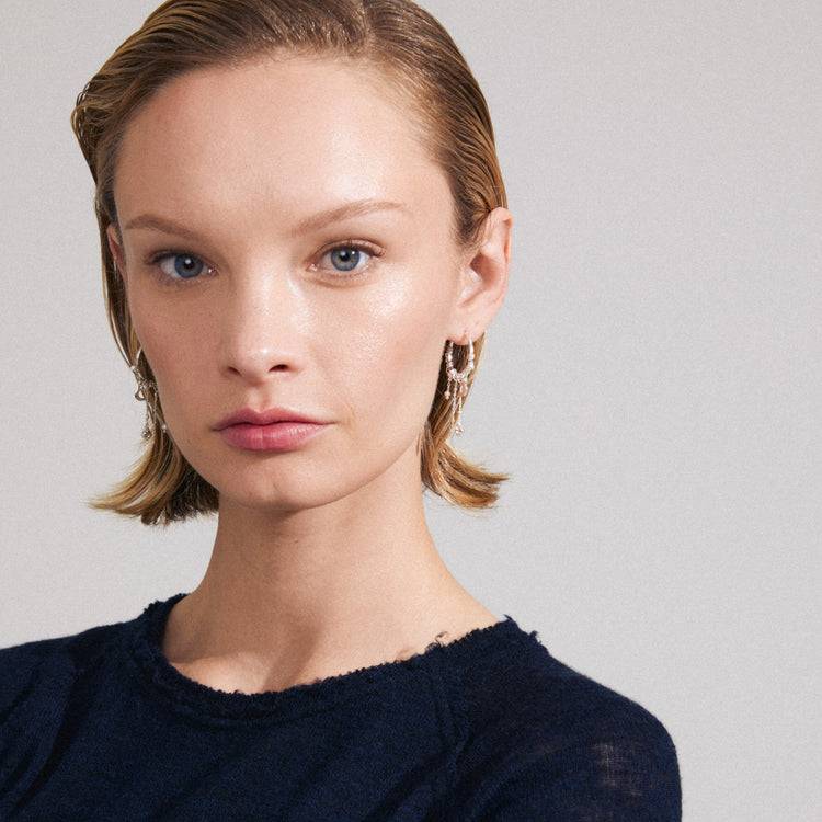 Pilgrim ARLET Recycelte Ohrringe Versilbert