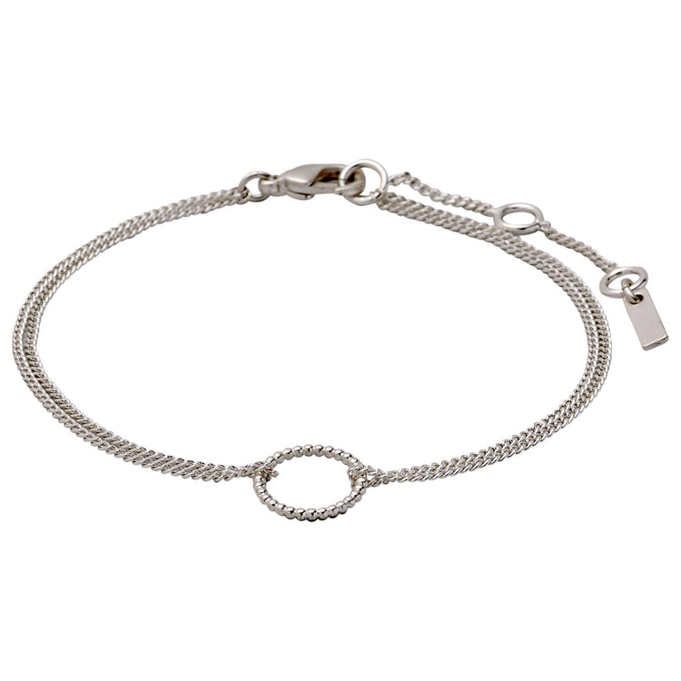 Pilgrim Armband : Leah : Versilbert