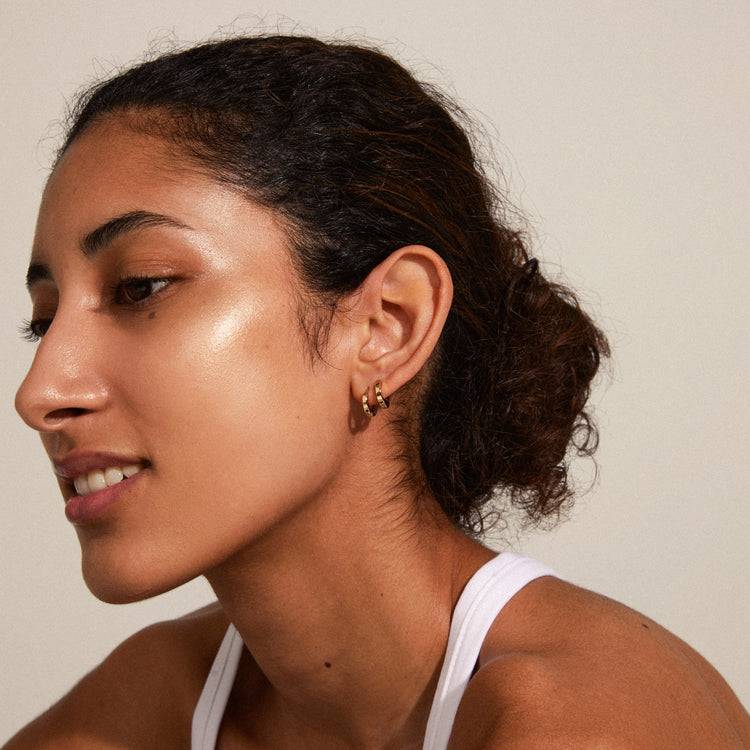 Pilgrim ARNELLE Creolenohrringe Vergoldet