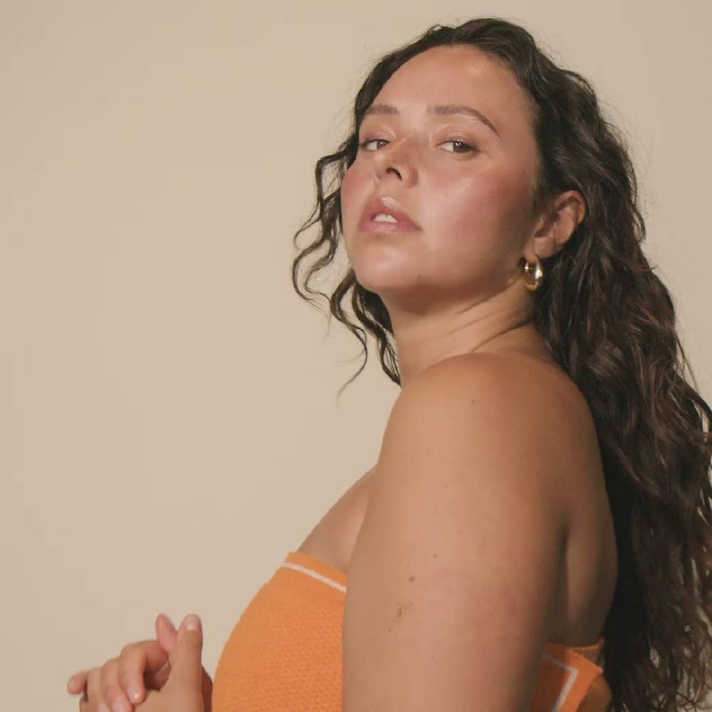 Pilgrim AUTUMN Chunky Retro-Creolen, Vergoldet