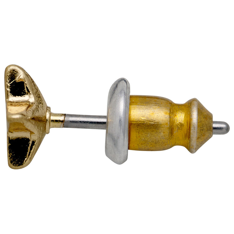 Pilgrim AVA Recycelte Sternohrringe, Vergoldet