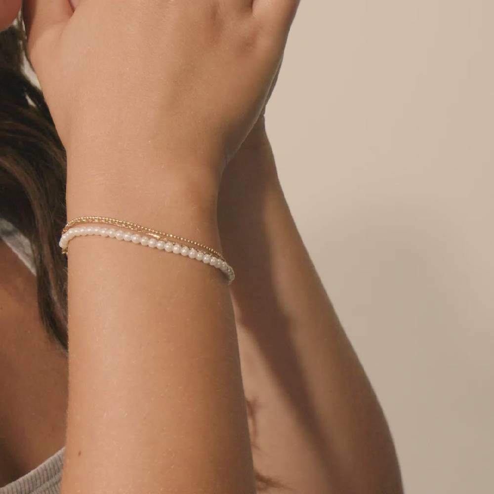 Pilgrim BAKER Armband 3-in-1-Set, Vergoldet