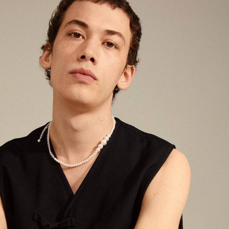 Pilgrim BEAT Perlenkette Versilbert