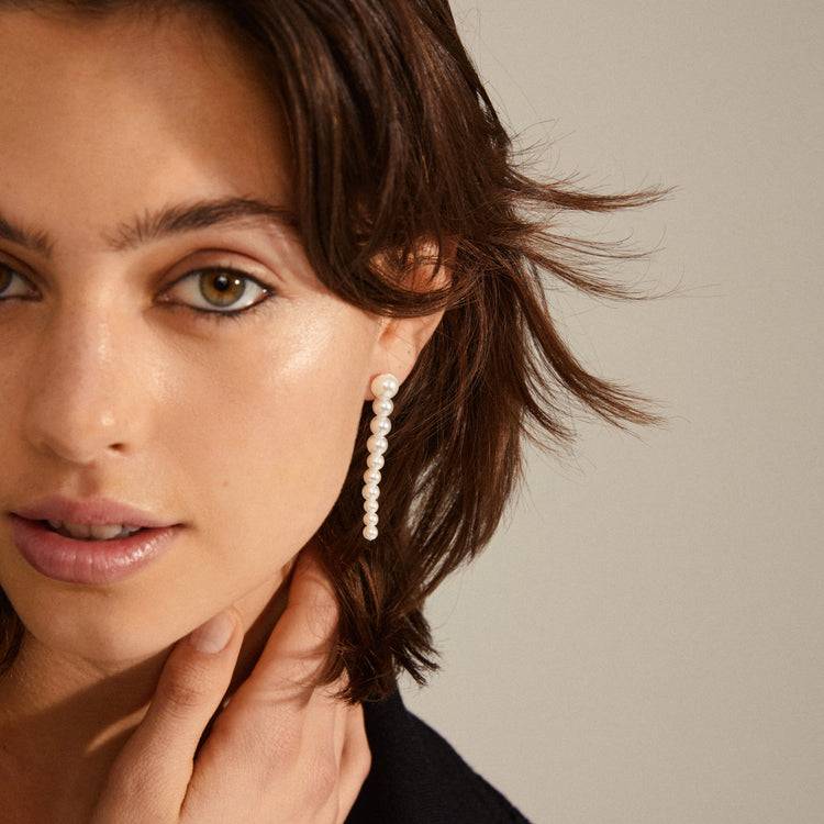 Pilgrim BEAT Perlenohrringe, Medium