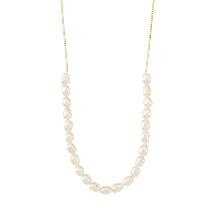 Pilgrim BERTHE Perlen-Halskette vergoldet