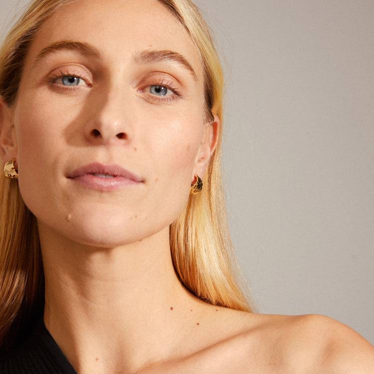 Pilgrim BRENDA Recycelte Ohrringe Vergoldet