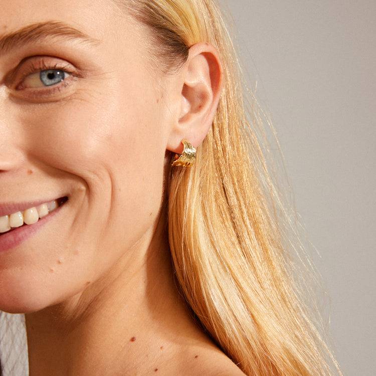 Pilgrim BRENDA Recycelte Ohrringe Vergoldet