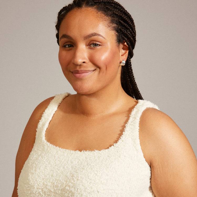 Pilgrim BRENDA Recycelte Ohrringe Versilbert