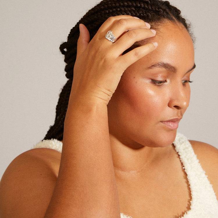 Pilgrim BRENDA Recycelter Ring Versilbert