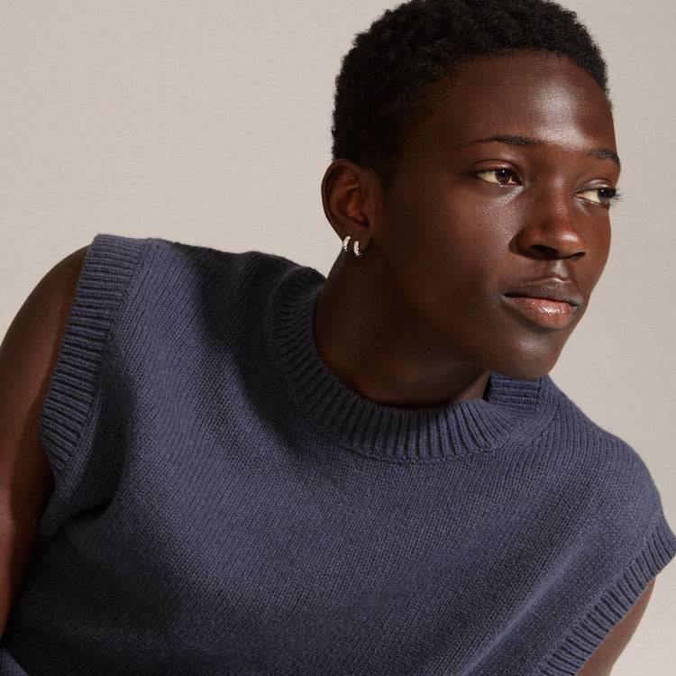 Pilgrim CARLA Recycelte Huggie-Creolen Versilbert