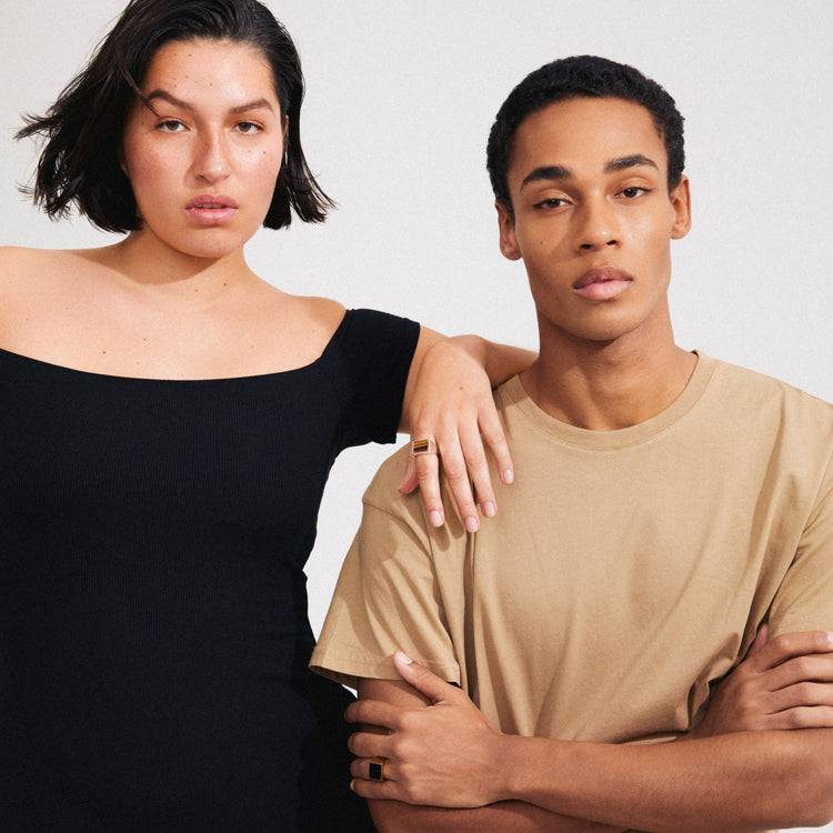 Pilgrim CASE Recycelter Siegelring Versilbert