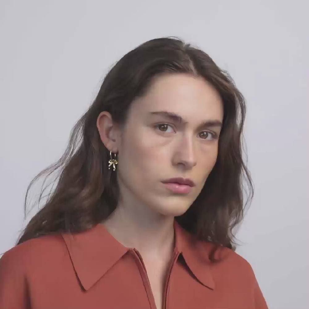 Pilgrim CASSIAN Recycelte Creolen Vergoldet