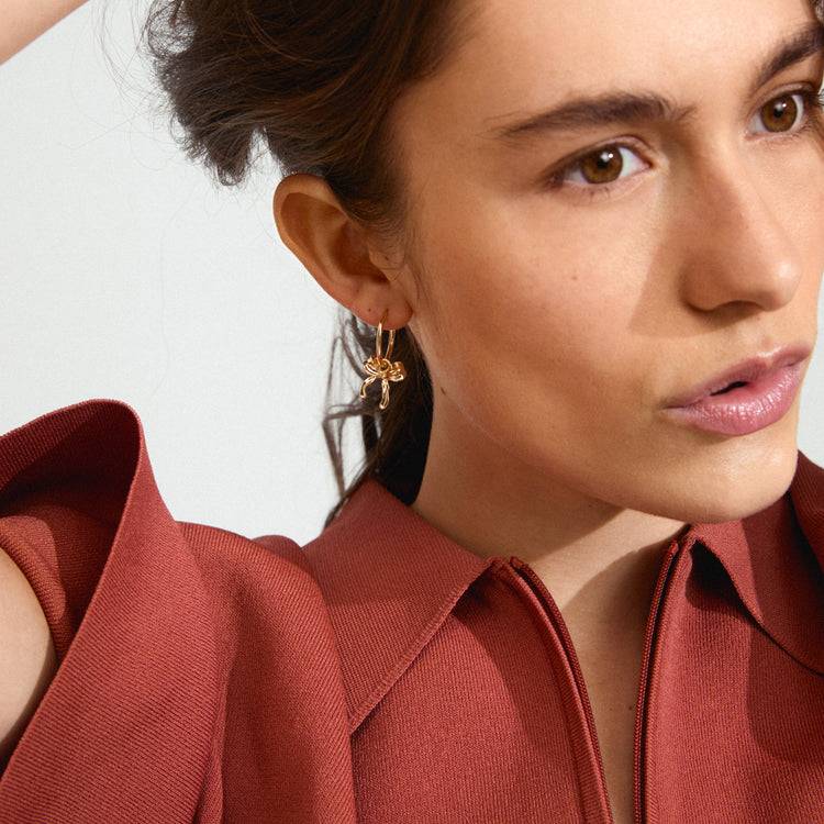 Pilgrim CASSIAN Recycelte Creolen Vergoldet