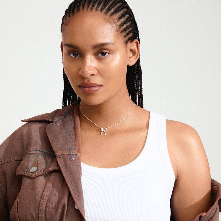 Pilgrim CASSIAN Recycelte Halskette Versilbert